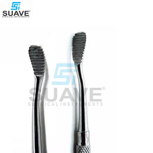 SUAVE SURGICAL INSTRUMENTS Juego de ortodoncia quirúrgica, limas óseas dentales de alta calidad, acero inoxidable #12, instrumentos de limas óseas - Product Image 4