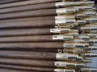 Mât de drapeau de bureau en bois, support de drapeau d'intérieur, base de mât de drapeau