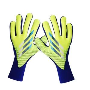 2024专业足球守门员手套/耐用透气网布和德国乳胶泡沫足球守门员手套
