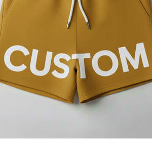 Pantalones Cortos Deportivos Casuales Personalizados para Hombre con Logotipo, Tela Elástica con Botones, Transpirables y Cómodos para Entrenamiento y Ejercicio - Product Image 5