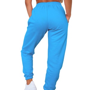 Wholesale Custom Ladies Jogger Pants Polyester Cotton <b>Blend</b> Breathable Eco-Friendly All Seasons Casual Jogger Pants 2027 - Product Image 4