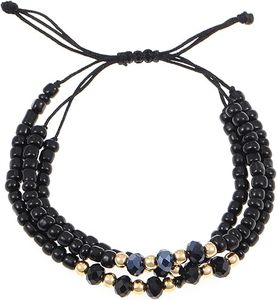 Bracelets de perles de résine inspirés de la nature personnalisés beaux accessoires de charme uniques en forme de boule pour la fête - Product Image 4