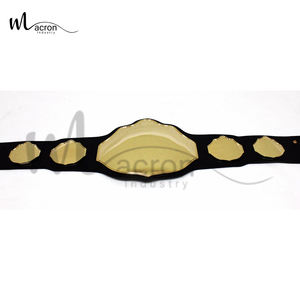 Ceinture en cuir et plaque métallique réglable, de qualité supérieure, style nouveau, fabrication artisanale, fournisseur de premier plan, vente en gros - Product Image 3