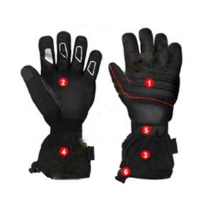 Clima frío Supervivencia Resistencia al corte Invierno Pantalla táctil Técnico Senderismo Bicicleta Conducción Guantes de cuero de Pakistán - Product Image 2