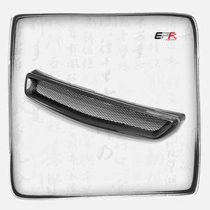 Rejilla Clásica JDM de Fibra de Carbono Real para Honda Civic Facelift EK Type-R 96-98, Ligera y Duradera - Product Image 1