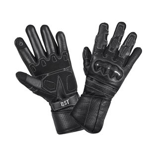 Gants de moto respirants antidérapants fabriqués en usine, isolation thermique, adhérence optimale, doigts entiers, cuir de haute qualité - Product Image 6