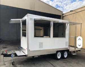 Nuevo Camión de Comida Móvil Motorizado Green Stailless con Doble Eje para Catering - Product Image 6