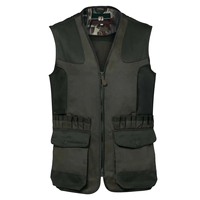 Gilet d'extérieur pour hommes randonnée pêche camping chasse gilet orange séchage rapide respirant polyester gilet de chasse en montagne