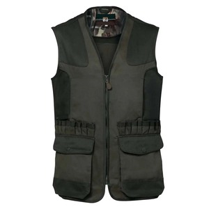 Gilet d'extérieur pour hommes randonnée pêche camping chasse gilet orange séchage rapide respirant polyester gilet de chasse en montagne - Product Image 4