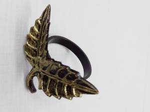 Anneau de serviette en métal artisanal en forme de scorpion, accessoire de table décoratif, design vintage, décoration de table à manger pour la maison, l'hôtel, le restaurant - Product Image 2