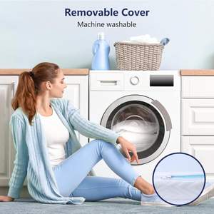 Copritopper materasso in Memory Foam da 3 pollici con fodera morbida rimovibile coprimaterasso con supporto del corpo confortevole dal Design ventilato - Product Image 5