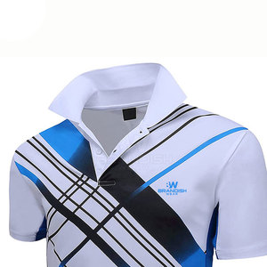 เสื้อโปโลกีฬาสำหรับผู้ใหญ่ผ้าโพลีเอสเตอร์ระบายอากาศได้ดีน้ำหนักเบา - Product Image 4