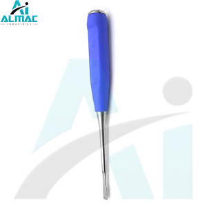 ALMAC Poignée en silicone fabriquée de qualité supérieure Osteotome à la main Stille Instrument de coupe d'os en acier inoxydable allemand de qualité médicale - Product Image 4