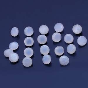 Piedra Lunar blanca Natural, 3mm-30mm, cara redonda, piedra lunar blanca, círculo cortado, piedras semipreciosas - Product Image 3