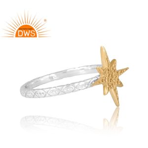 Nuevo anillo de banda de plata esterlina de diseño elegante para mujer fabricante de joyería personalizada - Product Image 4