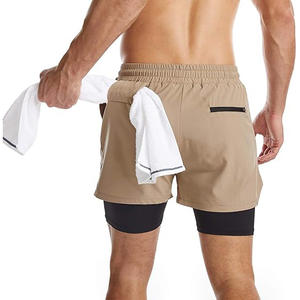 กางเกงขาสั้นออกกำลังกายผู้ชาย แห้งเร็ว สำหรับฟิตเนส ฝึกซ้อม ออกกำลังกายในฤดูหนาว คอลเลคชั่นปีใหม่ คริสต์มาส - Product Image 4