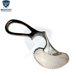 Sierra de hueso en ángulo más vendida, cortador de hueso de acero inoxidable quirúrgico ortopédico, herramienta de amputación Manual, instrumentos ortopédicos - Product Image 2