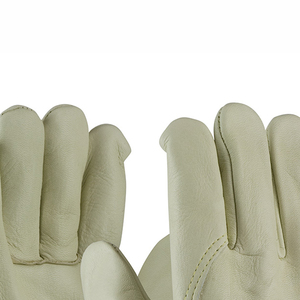 Gants de cuisine en cuir respirant résistant à la chaleur pour le camping, le barbecue, la cuisson, le four, le grill, le soudage, en cuir de vache isolé, résistant à la chaleur - Product Image 6