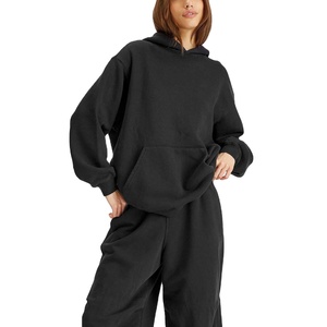 Survêtements pour femmes de haute qualité, logo personnalisé, respirants, en molleton, à capuche, pour femmes, 2026 - Product Image 3