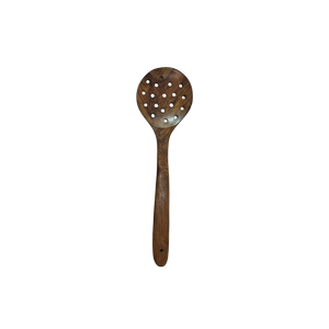 Premium Contemporary Acacia Wood <b>Spoon</b> Set 6 Multi-Use Eco-Friendly Serving Mixing Soup Salad <b>Spoons</b> Smooth Finish Strong Build - Product Image 6