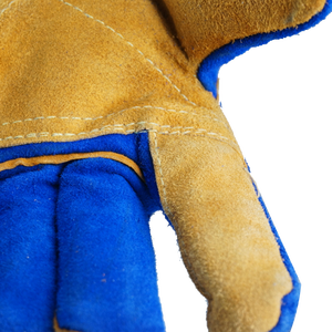 Guantes de seguridad de cuero de grano de vaca suave al por mayor, guantes de conductor resistentes al corte, conductores de seguridad, trabajo cómodo de protección de manos - Product Image 3