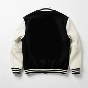 Nouvelle arrivée Veste de baseball Logo personnalisé Veste d'hiver Nouvelle arrivée Veste de baseball Fabriquée au Pakistan - Product Image 2