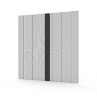 Écran LED transparent pour mur vidéo, léger, couleur intégrale, 4K HDR10, CMS intégré, pour façade de bâtiment