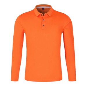 Polo Informal de Manga Larga para Hombre y Mujer, Camisa Personalizable de Secado Rápido, Diseño de Logotipo Personalizado, Equipo de Publicidad con Patrón Sólido - Product Image 6