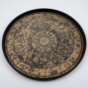 แผ่นเหล็กชาร์จสำหรับกลางคืนลายท้องฟ้าท้องฟ้าสีเงินเข้มรูปทรงดอกไม้ตกแต่งบ้านน้ำหนักเบา - Product Image 4