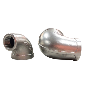 Codo reductor de rosca de acero inoxidable de 90 grados de alto rendimiento, varias técnicas de fundición, embalaje de logotipo personalizado suave para - Product Image 6