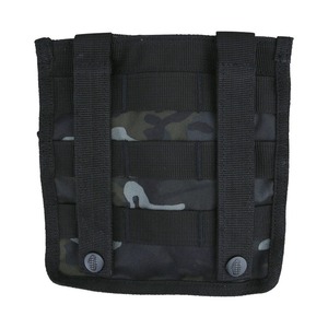 กระเป๋าอเนกประสงค์ MOLLE ขนาดกลาง - BTP สีดำ กระเป๋าแบบ MOLLE ที่ใช้งานร่วมกับระบบ MOLLE ได้อย่างสมบูรณ์ กระเป๋าติดตัว กระเป๋าซิป ลายพราง แบบกำหนดเอง - Product Image 2