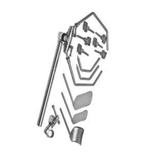 Retractor de Thomson, Sistema Autoestático, Acero Inoxidable, Reutilizable, Marco Ajustable para Neurocirugía, Cirugía Abdominal, Cirugía General - Product Image 6