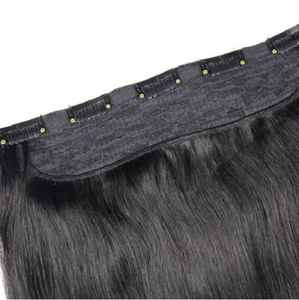 Extensiones de Cabello Remy con Cutícula Alineada, Cabello Virgen Indio de Templo de Donante Joven, Ondulado Liso Sedoso Sin Procesar, Doble Trama a Máquina - Product Image 1
