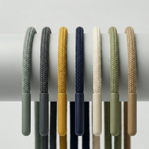 Cordón Trenzado Ecológico de 8 Hilos con Logotipo Personalizado para Bolsas de Ropa, Acabado Redondo/Encerado, 100% Algodón, Puntas de Aglet (OEM) para Zapatos - Product Image 5