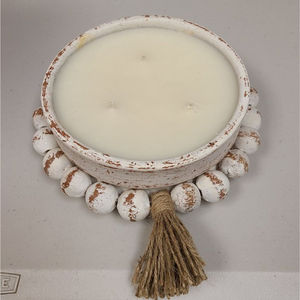 Bougeoir en bois de bambou de la plus grande qualité au design standard avec finition naturelle Parfait pour la décoration de table - Product Image 4