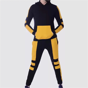 Survêtement Homme Respirant et Chaud Ensemble Sweat à Capuche Homme Ensemble de Jogging Polaire Service OEM - Product Image 4
