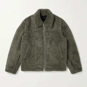 Nueva Chaqueta de Invierno 2025 para Hombre, Venta al por Mayor, 100% Poliéster, Logotipo Personalizado Bordado e Impreso, Chaqueta Polar con Cremallera Completa para Hombre - Product Image 6