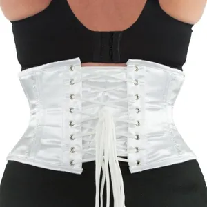 OEM Tùy Chỉnh Hot Bán Corset Nhãn Hiệu Riêng Eo Tummy Kiểm Soát Đôi Vành Đai 7 Thép Xương Latex Eo Huấn Luyện Viên Corset