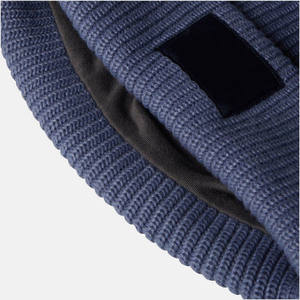 หมวกบีนนี่ถักสำหรับผู้ชายหมวกบีนนี่ผ้าแจ็คการ์ดให้ความอบอุ่นสำหรับฤดูหนาวออกแบบปักโลโก้ได้ตามต้องการ - Product Image 3