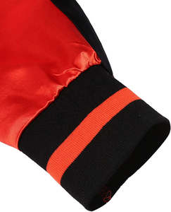 แจ็คเก็ตวาร์ซิตี้ผ้าซาตินขายส่ง สไตล์ใหม่ คุณภาพสูง เสื้อกันหนาวบุผ้าฝ้าย ติดกระดุม - Product Image 3