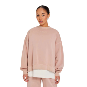 Vente en gros 100% coton coréen Terry sweats à col rond à manches longues Vintage en détresse acide lavé pull col rond avant à capuche - Product Image 2