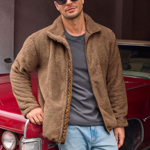 เสื้อแจ็คเก็ตบุขนแกะสำหรับผู้ชาย มีฮู้ด ลายพราง สำหรับฤดูหนาว ใส่ลำลอง มีซิป หนานุ่ม อุ่นสบาย - Product Image 2