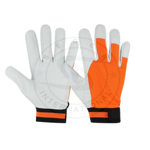 Guantes de Trabajo Hechos de Algodón Premium con Características Antivibración y Reductoras de Impacto, Muñequera Elástica Resistente a la Abrasión - Product Image 1