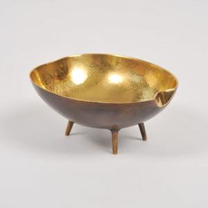 Bol décoratif artisanal personnalisé en laiton et aluminium, finition premium, bols de service pour hôtel, décoration de la maison et de la table - Product Image 4