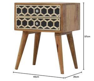 Vente en gros de meubles de maison à tiroir de coffre de console en incrustation d'os de conception moderne par Royal Decore pour l'école et l'atelier Artisanat HF à bas prix - Product Image 2