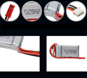 Batterie LiPo 7.4V 1000mAh MJXRC X600 améliorée 2S 25C rechargeable pour jouets télécommandés fabriqués en Chine - Product Image 2
