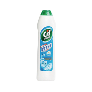 Lemon Cream <b>Cleaner</b> Fresh Scent Cif <b>Cleaner</b>, Removes Tough Stains, 500ml <b>Bottle</b> - Product Image 3