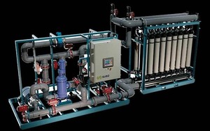 Usine d'ultrafiltration industrielle haute performance 220V en acier doux 5000 LPH Garantie 1 an Machines de traitement de l'eau Réutilisation - Product Image 3