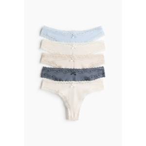 Tangas de encaje de algodón brasileño de alta calidad con estampado floral, bragas de tiro medio-alto-bajo, estilo diario para mujer, tallas XL-3XL - Product Image 1