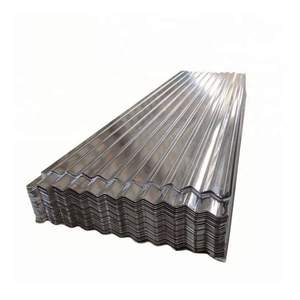 Panneaux de toiture en acier ondulé galvanisé revêtu de zinc durable, résistant aux intempéries, utilisation industrielle pour les structures de bâtiments, découpe - Product Image 3